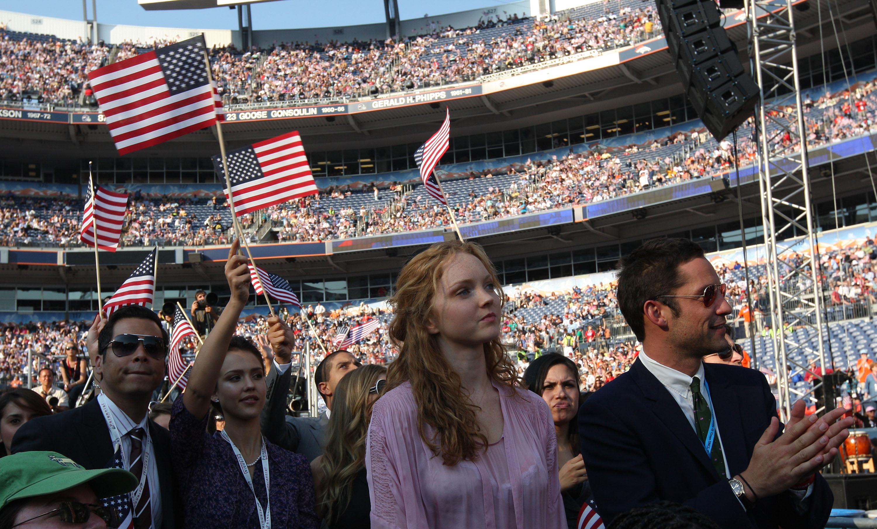 Lily Cole Is Into the Obamarama Lily Cole Is Into the Obamarama