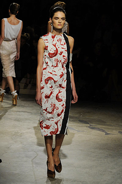 Miuccia Prada Goes Fishing for Crumpled Clothes Miuccia Prada Goes Fishing for Crumpled Clothes