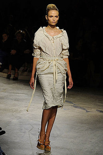 Miuccia Prada Goes Fishing for Crumpled Clothes Miuccia Prada Goes Fishing for Crumpled Clothes