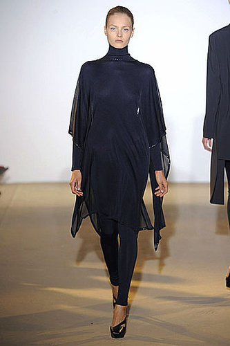Raf Simons Sees the Benefits of Fringe for Jil Sander Spring 2009 Raf Simons Sees the Benefits of Fringe for Jil Sander Spring 2009