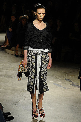 Miuccia Prada Goes Fishing for Crumpled Clothes Miuccia Prada Goes Fishing for Crumpled Clothes