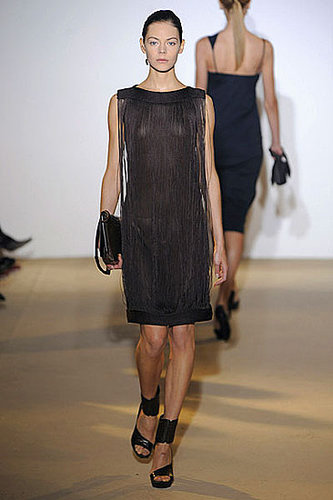 Raf Simons Sees the Benefits of Fringe for Jil Sander Spring 2009 Raf Simons Sees the Benefits of Fringe for Jil Sander Spring 2009