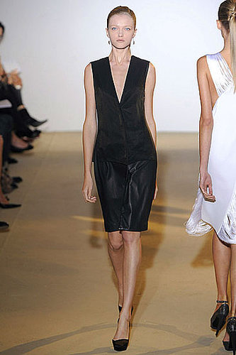 Raf Simons Sees the Benefits of Fringe for Jil Sander Spring 2009 Raf Simons Sees the Benefits of Fringe for Jil Sander Spring 2009