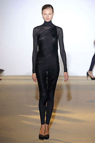 Raf Simons Sees the Benefits of Fringe for Jil Sander Spring 2009 Raf Simons Sees the Benefits of Fringe for Jil Sander Spring 2009