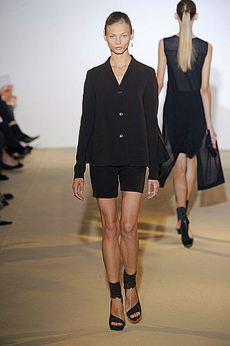 Raf Simons Sees the Benefits of Fringe for Jil Sander Spring 2009 Raf Simons Sees the Benefits of Fringe for Jil Sander Spring 2009