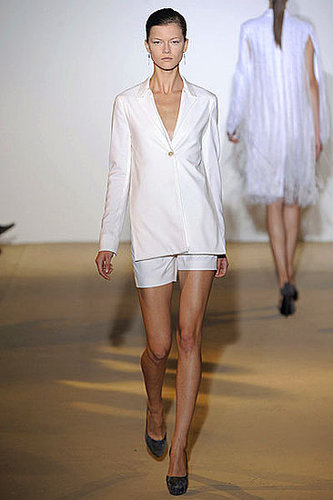 Raf Simons Sees the Benefits of Fringe for Jil Sander Spring 2009 Raf Simons Sees the Benefits of Fringe for Jil Sander Spring 2009