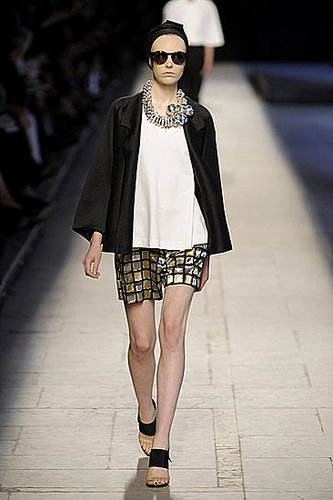 Dries Van Noten Checks In for Spring 2009 Dries Van Noten Checks In for Spring 2009