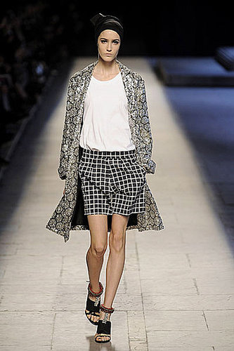 Dries Van Noten Checks In for Spring 2009 Dries Van Noten Checks In for Spring 2009