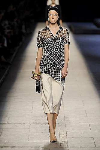 Dries Van Noten Checks In for Spring 2009 Dries Van Noten Checks In for Spring 2009