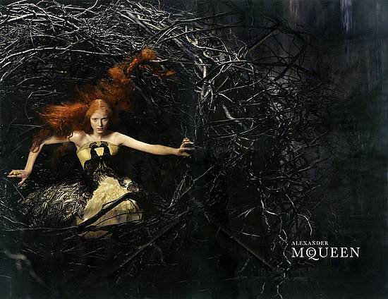Alexander McQueen's Avian Alice Gibb for Fall 2008 Alexander McQueen's Avian Alice Gibb for Fall 2008