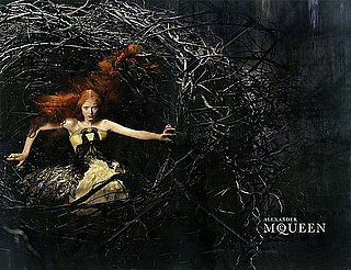 Alexander McQueen's Avian Alice Gibb for Fall 2008