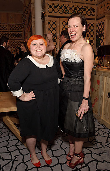 Beth Ditto and Katie Grand. Beth Ditto and Katie Grand.