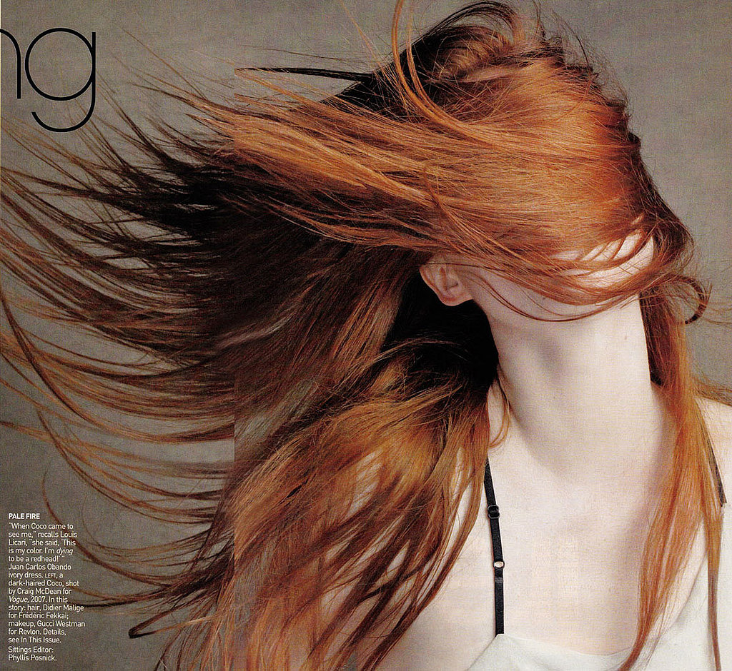 Coco Rocha Goes Red for Vogue (and Herself) Coco Rocha Goes Red for Vogue (and Herself)
