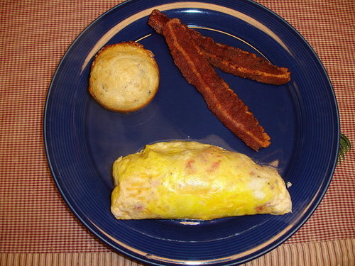 omelet in a bag