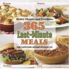 BHG 365 Last-Minute Meals