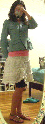 Ruffle skirt