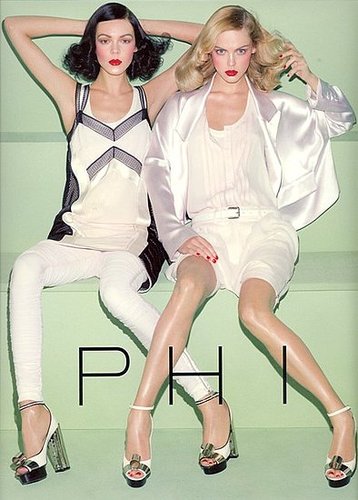 Phi Spring Summer 2009: Viktoriya Sasonkina and Kinga Rajzak