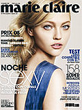 Marie Claire Spain December 2008: Sasha Pivovarova