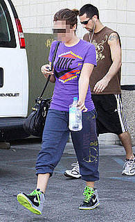 Ashley Tisdale Leaving Gym
