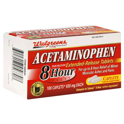 Extra Acetaminophen (aka Tylenol) Extra Acetaminophen (aka Tylenol)