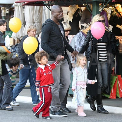 Heidi and Seal's Family Day Heidi and Seal's Family Day