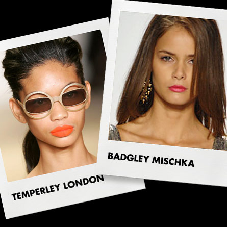 Scarlet red lips or Bright/Pale Orange lips?