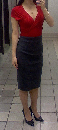 Pencil skirt classic