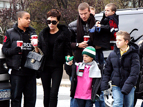 The Cruises and The Beckhams in New York