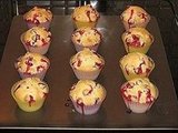 Cranberry Sour Cream Muffins