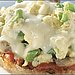 Scrambled Egg and Mozzarella Breakfast Pizza  