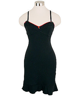 Black Rose Slip Dress by Rock Steady ($39)