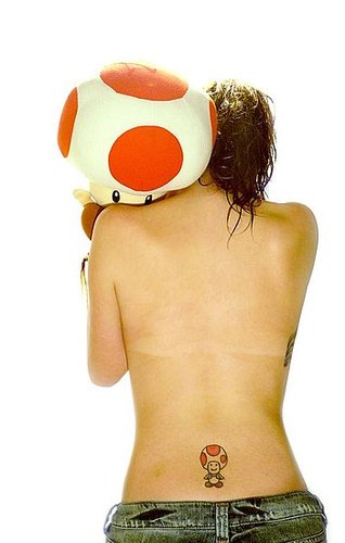 Super Mario Tattoos