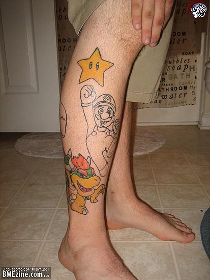 Super Mario Tattoos Previous Next