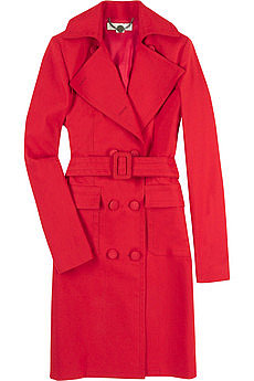 Stella McCartney Linen cotton trench coat 