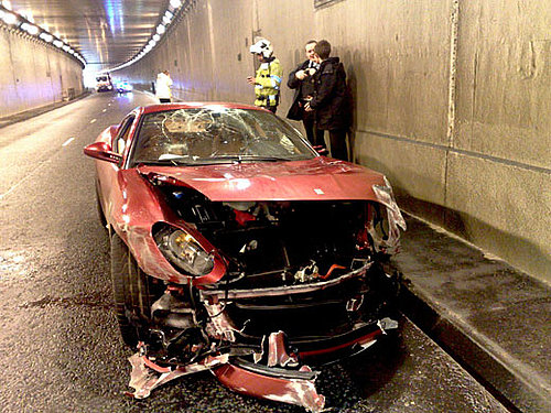 Christiano Ronaldo Uninjured after Car Accident