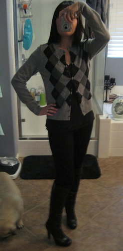 I promise that this is the very last argyle look that I will post for awhile :)