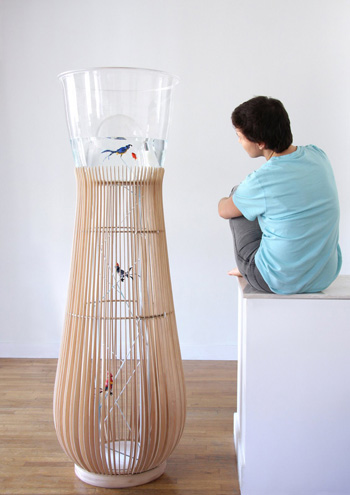 Cool Idea: Duplex Digs For Birds and Fish
