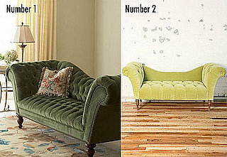 Less or More: Tufted Velvet Fainting Sofas