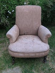 Before and After: Armchair, Oh to be Young Again!