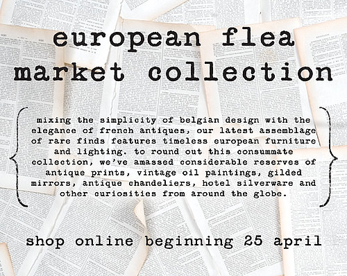 This Just In: Jayson Home & Garden European Flea Market Launches Online