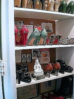 Cool Idea: Shoe Closet Bulletin Board