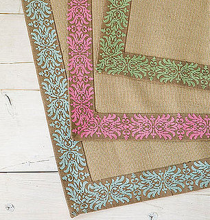 Steal of the Day: Wisteria Vine Bordered Jute Rugs