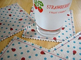 DIY: Iron-On Vinyl Coasters