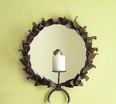 Steal of the Day: Gump's Laurel Wreath Sconce Steal of the Day: Gump's Laurel Wreath Sconce