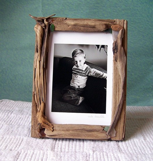 This Driftwood Picture Frame ($29) is just begging to be placed in a beach cottage.
This Driftwood Picture Frame ($29) is just begging to be placed in a beach cottage.