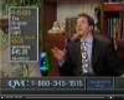 Aside: QVC Dude Rambles About Lava Lamp