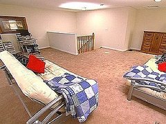 Before and After:  An Inviting Attic