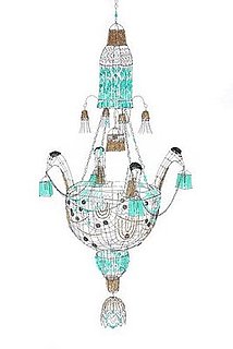 Crave Worthy: Marie Christophe Lustre Cygnes Chandelier