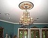 How-To:  Add a Medallion to Your Chandelier