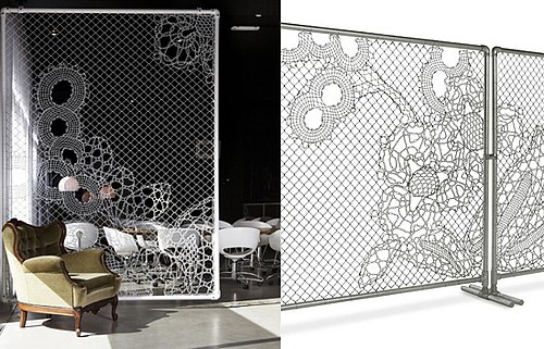 Cool Idea: Lace Fence